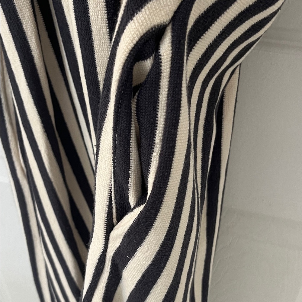 Orange Creek Dress with Black and Cream Stripes - Picture 5 of 5